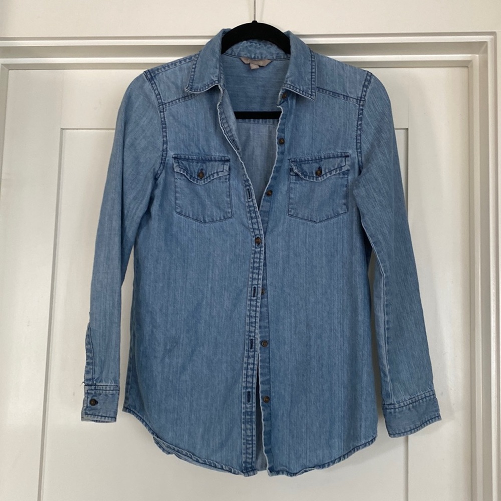 Chambray Button down